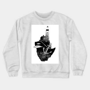 Luminous lighthouse Crewneck Sweatshirt